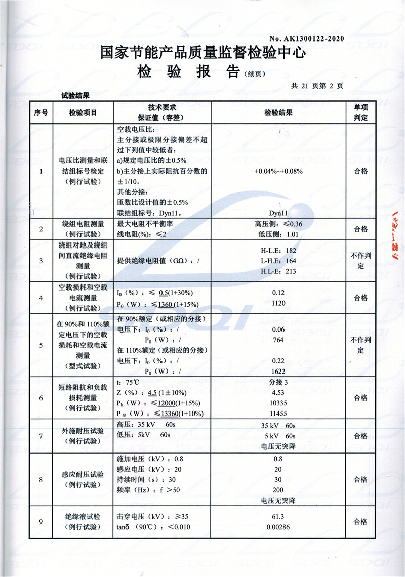 高低压试验报告-S11-1250山南山南山南油浸式变压器-2.jpg